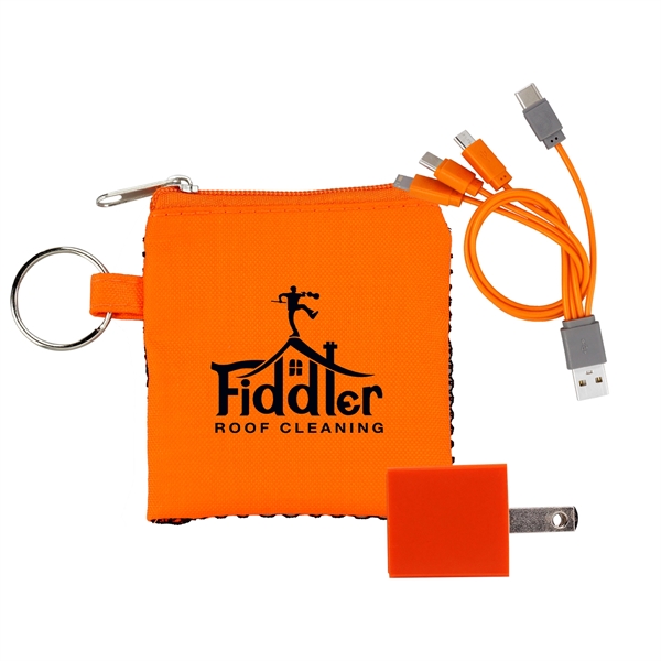 Sporty 4-in-1 Charging Techie Set... from ASI 30208 A P Specialties / AP Specialties