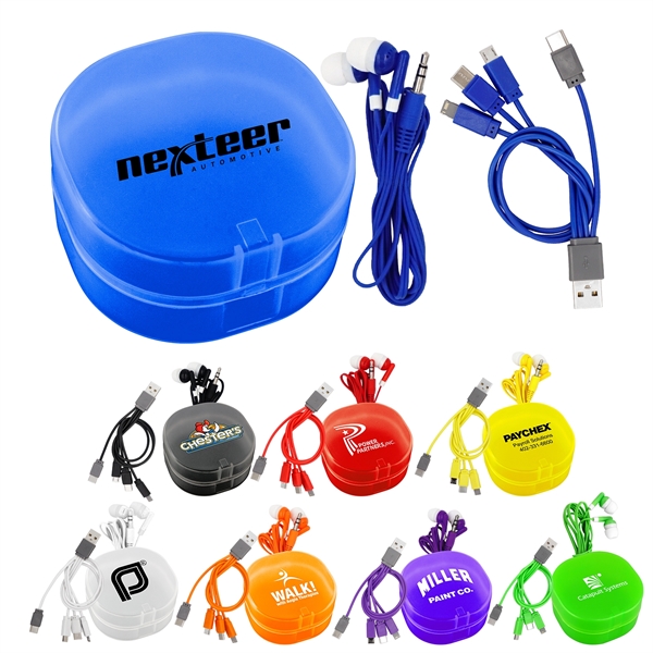 Carry All Cable & Buds Set... from ASI 30208 A P Specialties / AP Specialties