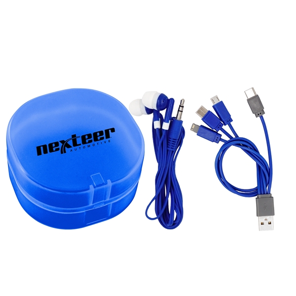 Carry All Cable & Buds Set... from ASI 30208 A P Specialties / AP Specialties