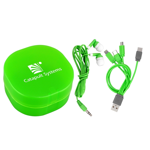 Carry All Cable & Buds Set... from ASI 30208 A P Specialties / AP Specialties