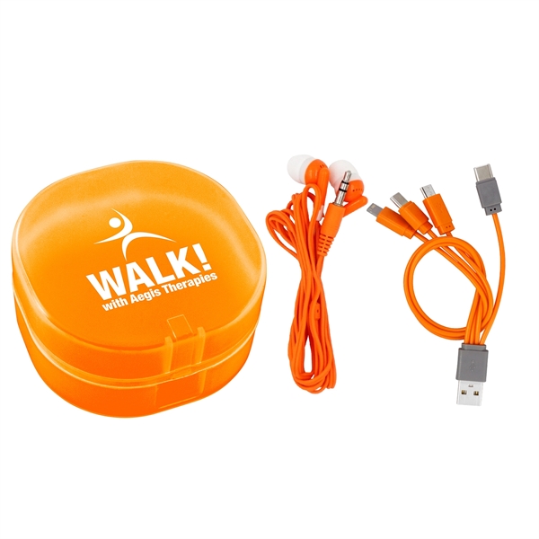 Carry All Cable & Buds Set... from ASI 30208 A P Specialties / AP Specialties