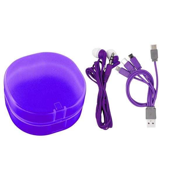 Carry All Cable & Buds Set... from ASI 30208 A P Specialties / AP Specialties