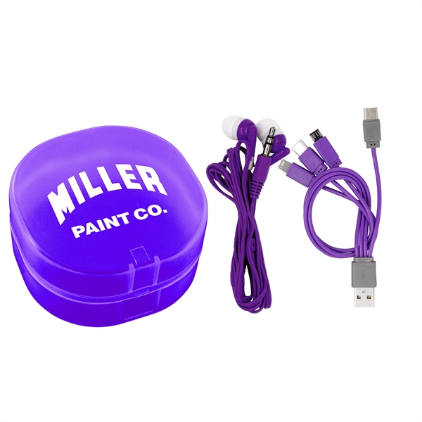 Carry All Cable & Buds Set... from ASI 30208 A P Specialties / AP Specialties