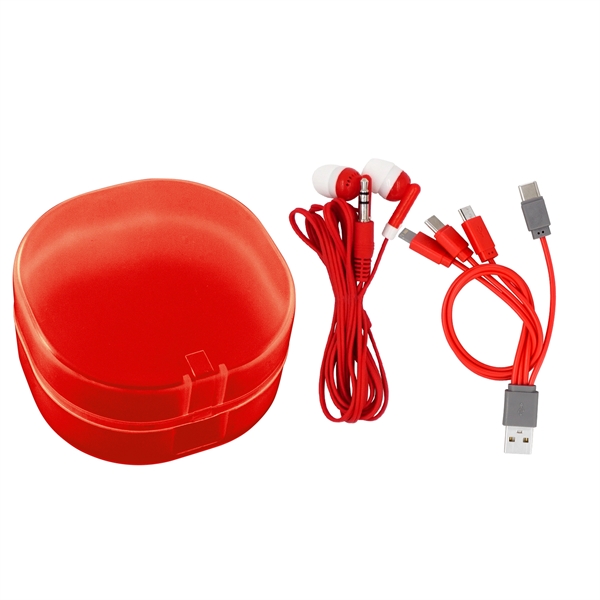 Carry All Cable & Buds Set... from ASI 30208 A P Specialties / AP Specialties