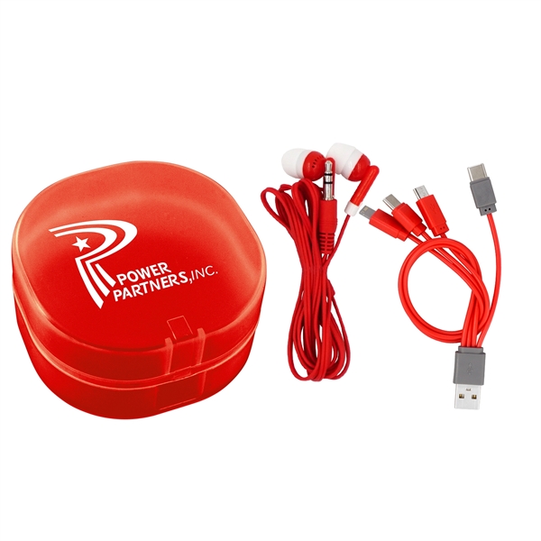 Carry All Cable & Buds Set... from ASI 30208 A P Specialties / AP Specialties