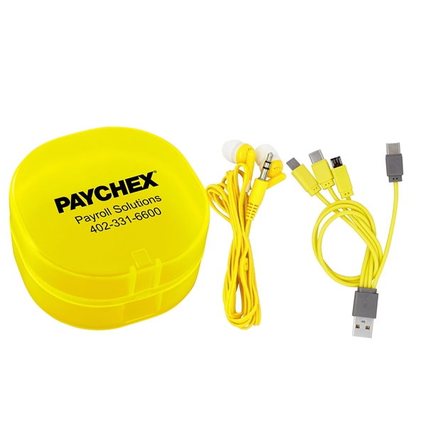 Carry All Cable & Buds Set... from ASI 30208 A P Specialties / AP Specialties