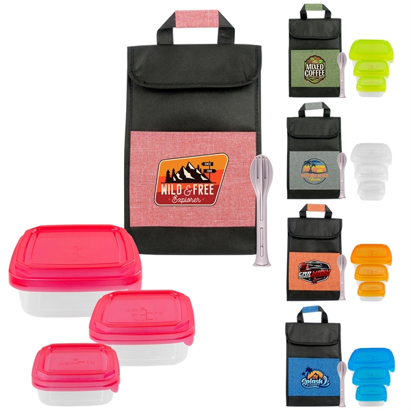 Ridge Lunch Tote Set... from ASI 30208 A P Specialties / AP Specialties