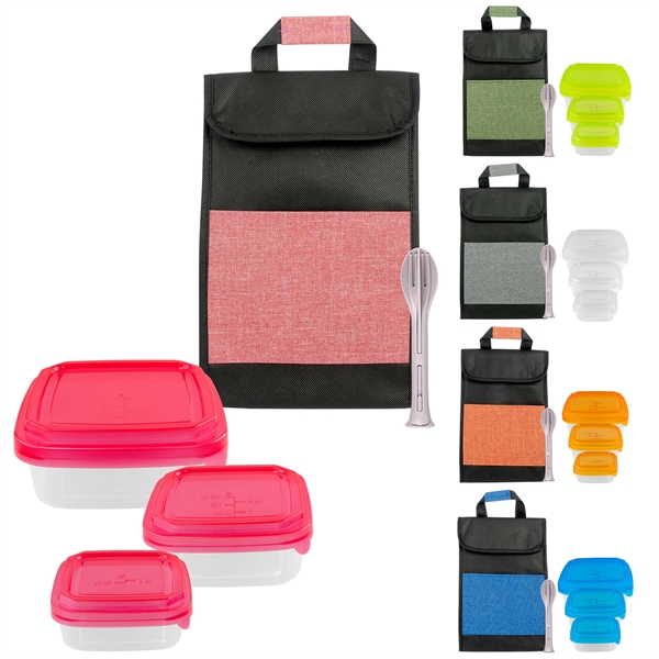 Ridge Lunch Tote Set... from ASI 30208 A P Specialties / AP Specialties