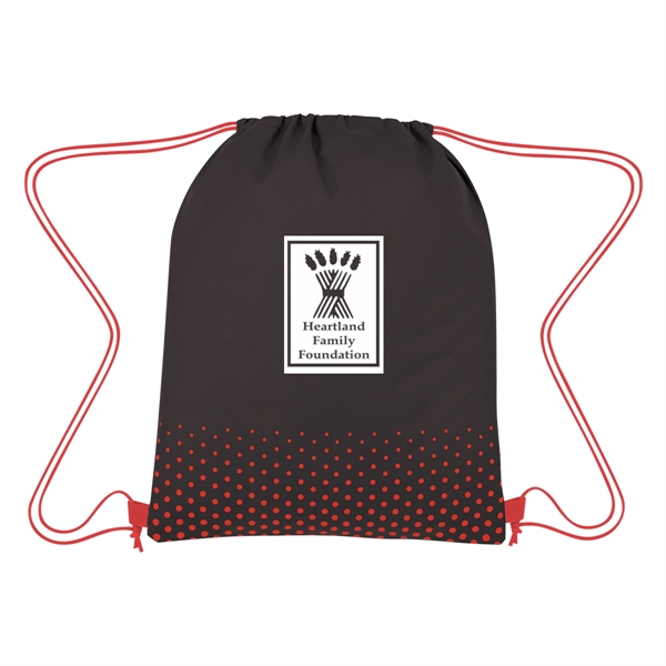 Water-resistant non-woven drawstring bag measuring 13" x 16 1/2" with a... from ASI 61125 Hit Promotional Products / Hit®