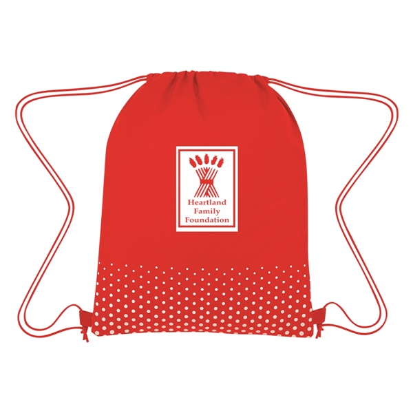 Water-resistant non-woven drawstring bag measuring 13" x 16 1/2" with a... from ASI 61125 Hit Promotional Products / Hit®