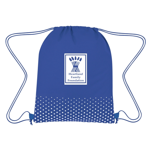 Water-resistant non-woven drawstring bag measuring 13" x 16 1/2" with a... from ASI 61125 Hit Promotional Products / Hit®