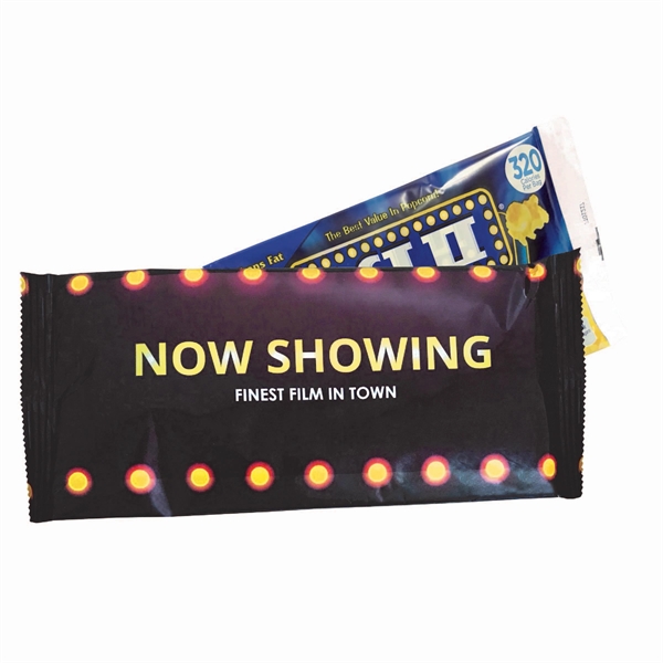 Single serving flat packs of microwave popcorn.... from ASI 61125 Hit Promotional Products / Hit®