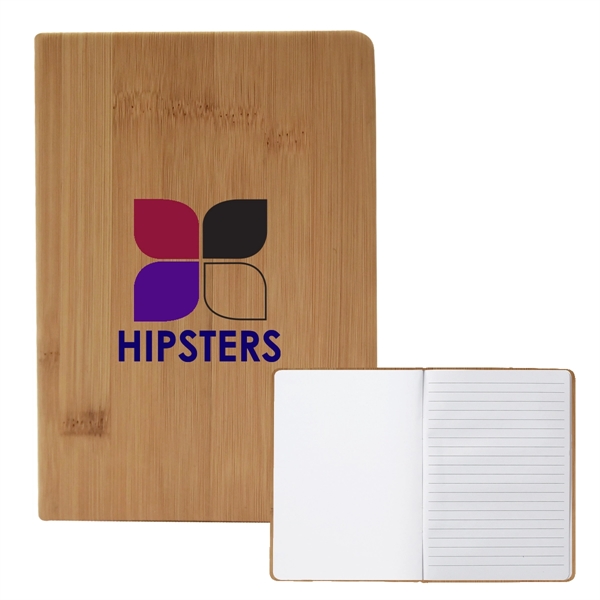 7" x 5" journal with polyurethane cover and 80 sheets of... from ASI 61125 Hit Promotional Products / Hit®