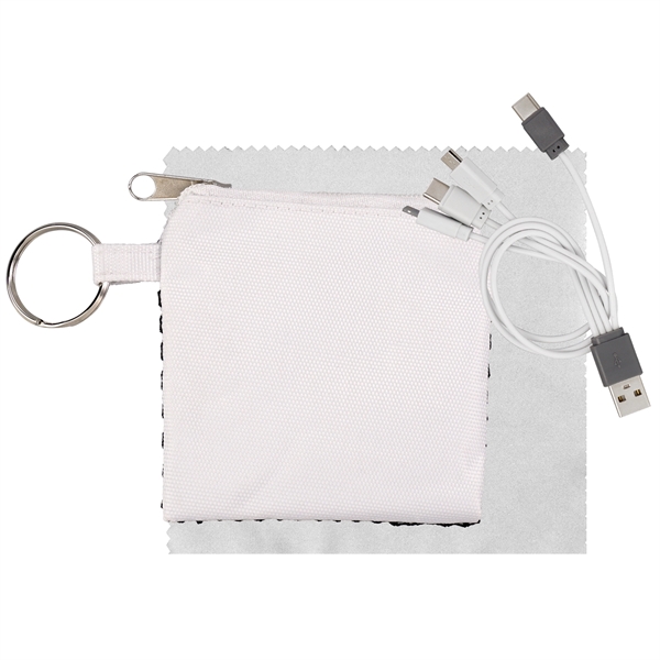 Sporty Charge & Clean Tech Set... from ASI 30208 A P Specialties / AP Specialties