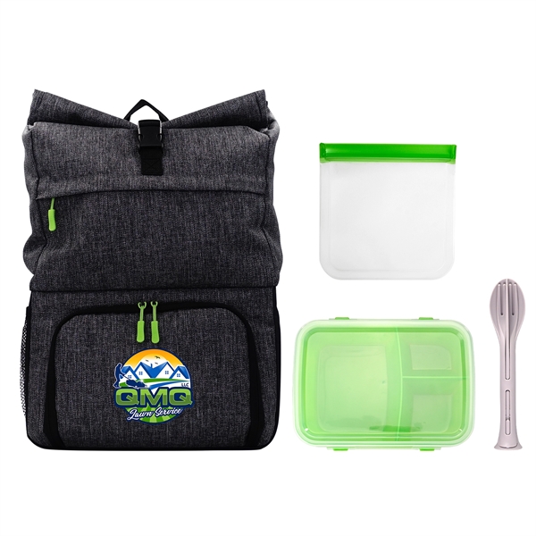 X Line Backpack Cooler Lunch To Go Combo Set... from ASI 30208 A P Specialties / AP Specialties