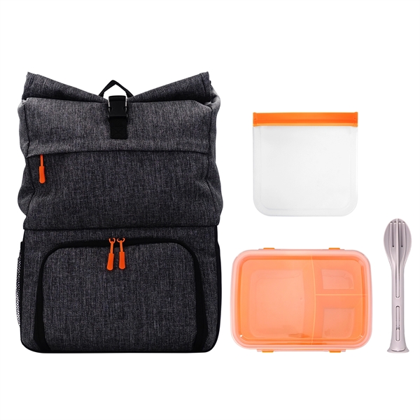 X Line Backpack Cooler Lunch To Go Combo Set... from ASI 30208 A P Specialties / AP Specialties
