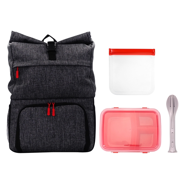 X Line Backpack Cooler Lunch To Go Combo Set... from ASI 30208 A P Specialties / AP Specialties