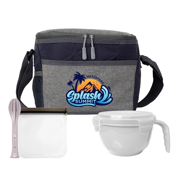 Quilted Noodle & Sandwich Cutlery Lunch Set... from ASI 30208 A P Specialties / AP Specialties