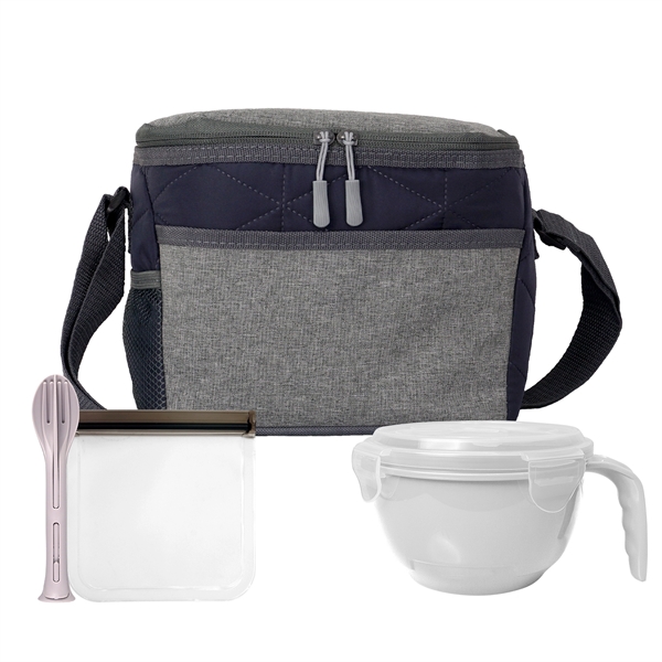 Quilted Noodle & Sandwich Cutlery Lunch Set... from ASI 30208 A P Specialties / AP Specialties