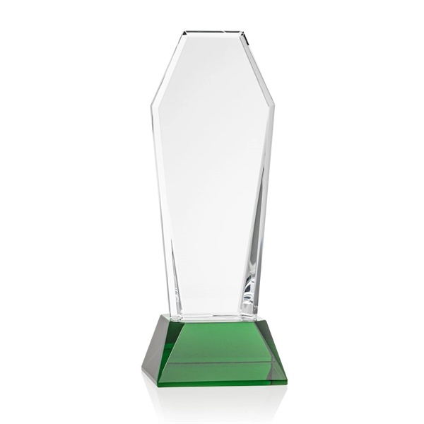 Romford VividPrint™ Award on Base - Green... from ASI 84592 St Regis Group / St Regis