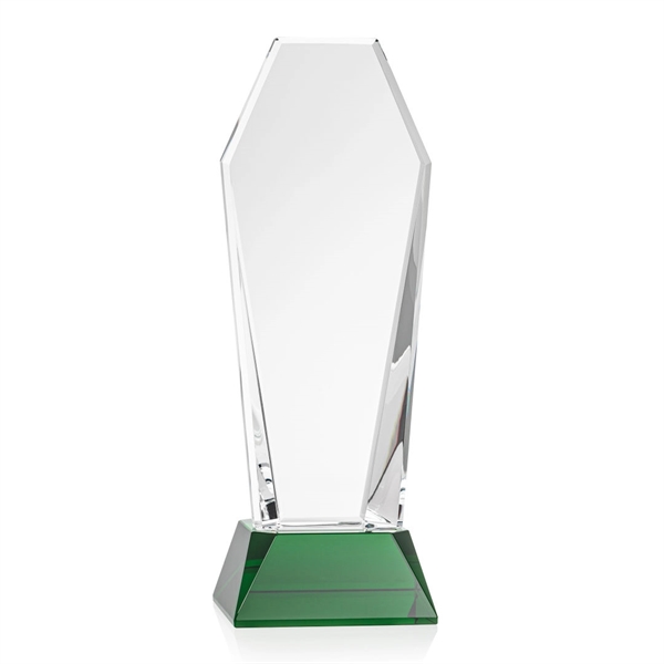 Romford VividPrint™ Award on Base - Green... from ASI 84592 St Regis Group / St Regis