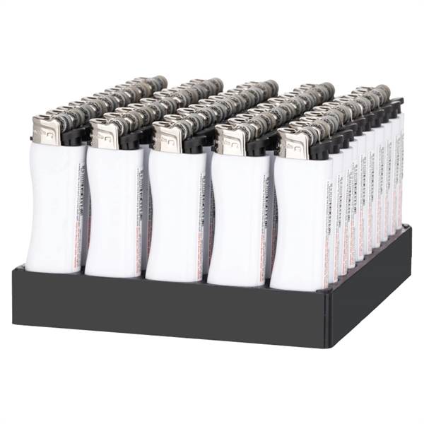 Supreme refillable standard flame flint wheel lighter with thickened wall for... from ASI 57655 STOPNGO Line