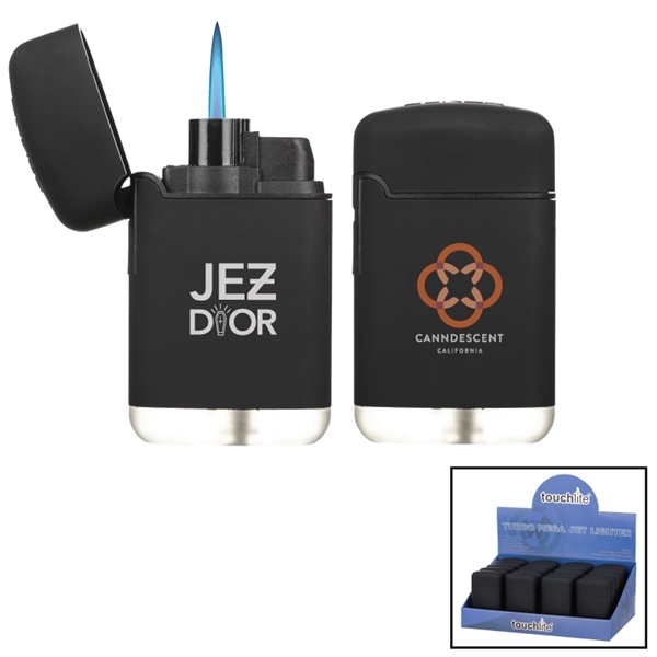 Flameless lighter with a matte rubberized finish.... from ASI 57655 STOPNGO Line