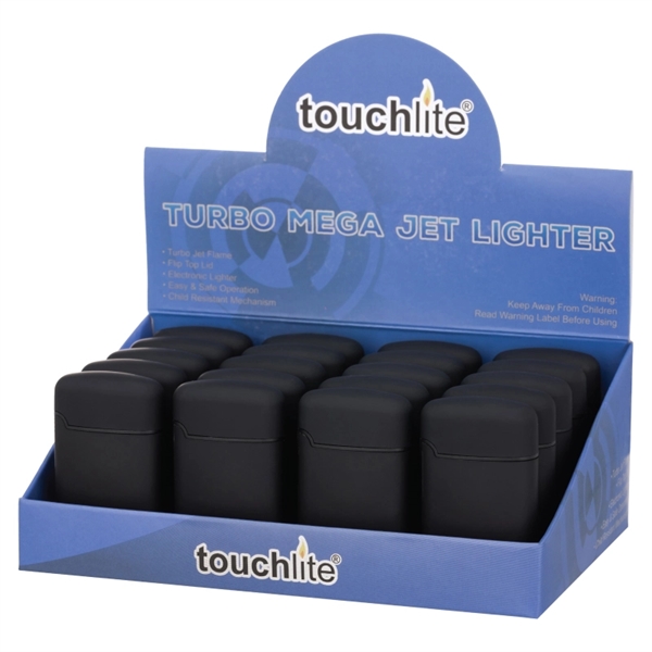 Flameless lighter with a matte rubberized finish.... from ASI 57655 STOPNGO Line