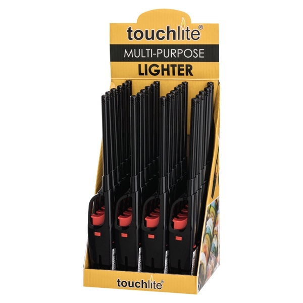 Long neck electronic multi-purpose barbeque utility lighter with thickened wall for... from ASI 57655 STOPNGO Line