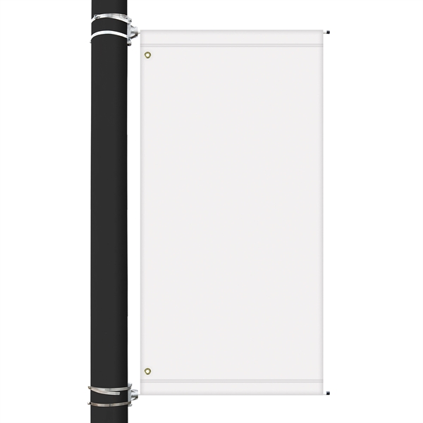 Custom digitally printed avenue banner. 60" x 30"... from ASI 80228 Quinn