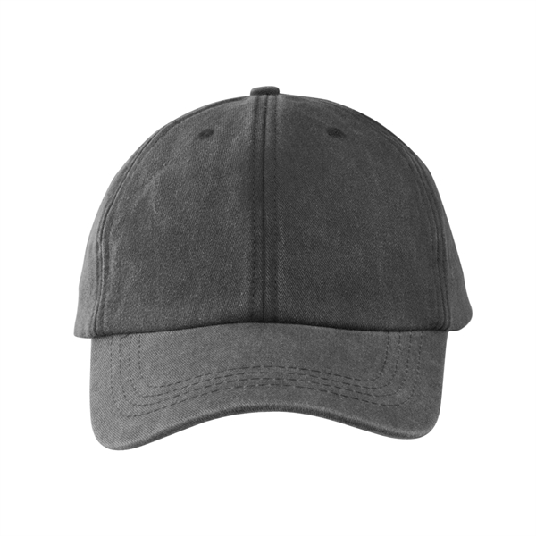 100% cotton washed-look cotton six-panel ball cap with polyester mesh inside... from ASI 62088 IDProductsource