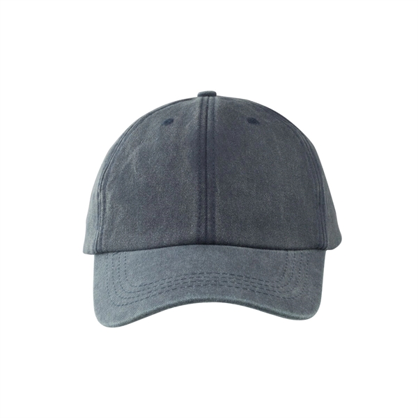100% cotton washed-look cotton six-panel ball cap with polyester mesh inside... from ASI 62088 IDProductsource