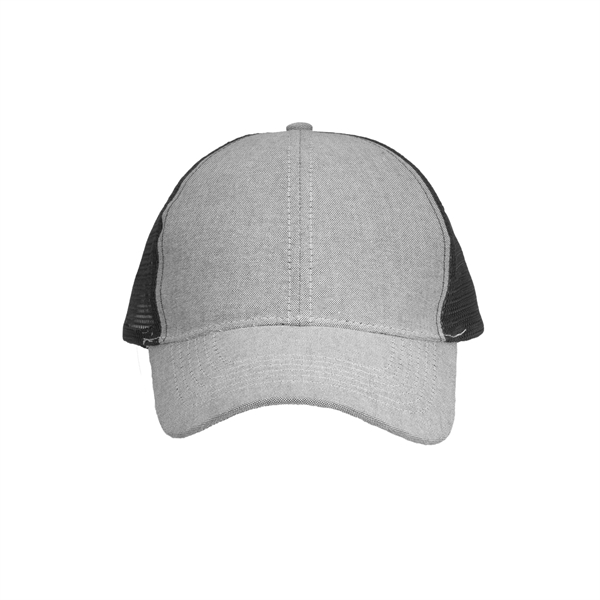 70/30 cotton and polyester six-panel buckram vintage trucker-style hat with nylon... from ASI 62088 IDProductsource