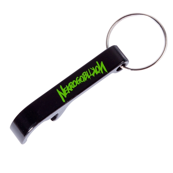 Metal key chain with split ring and lever bottle opener.... from ASI 62088 IDProductsource