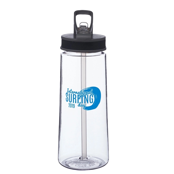 22-ounce Tritan sports bottle with spill-proof lid, handle and reusable straw.... from ASI 62088 IDProductsource