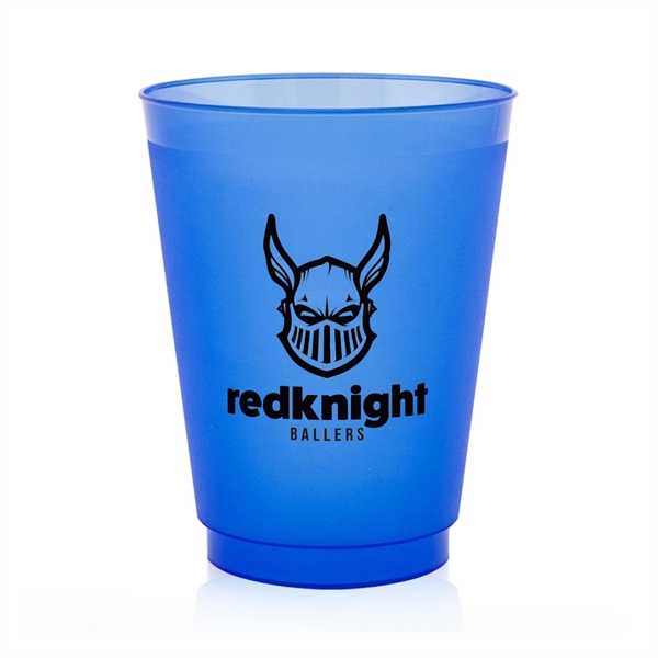 Stackable 16-ounce plastic stadium cups with frosted finish. BPA free.... from ASI 62088 IDProductsource