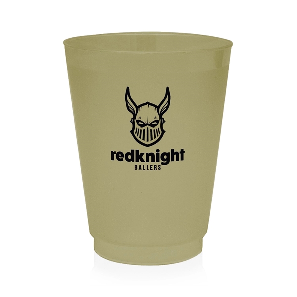 Stackable 16-ounce plastic stadium cups with frosted finish. BPA free.... from ASI 62088 IDProductsource