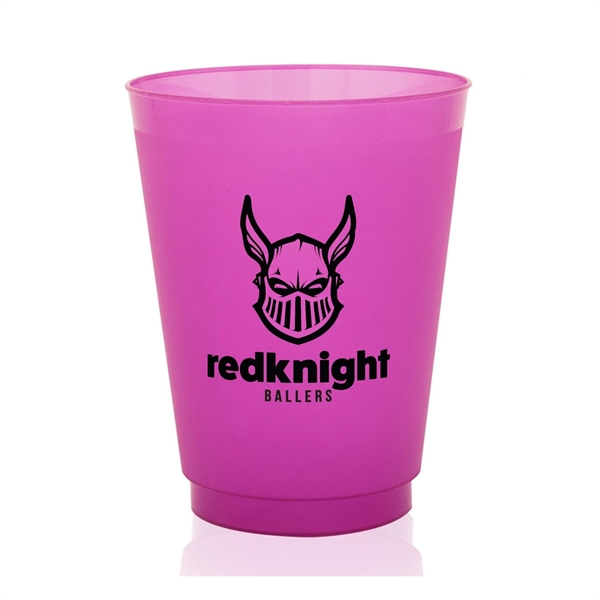 Stackable 16-ounce plastic stadium cups with frosted finish. BPA free.... from ASI 62088 IDProductsource