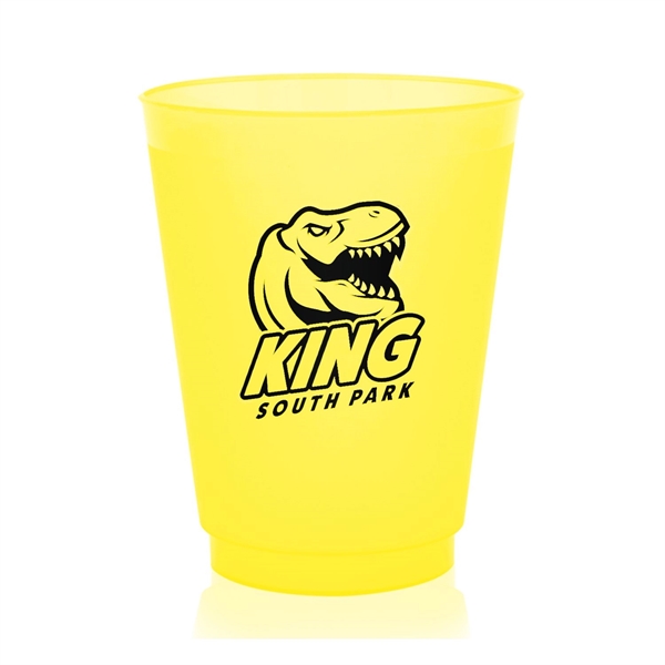 Stackable 16-ounce plastic stadium cups with frosted finish. BPA free.... from ASI 62088 IDProductsource