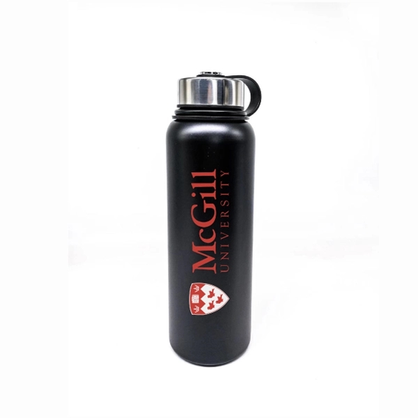 Doubled wall stainless steel, 40 oz. vacuum bottle, leak proof tight... from ASI 40544 Binaco