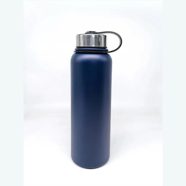 Doubled wall stainless steel, 40 oz. vacuum bottle, leak proof tight... from ASI 40544 Binaco
