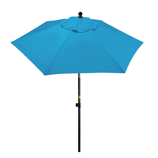 7 foot, 6 panel market umbrella with 2-piece frame with steel... from ASI 76730 Peerless Umbrella Co Inc