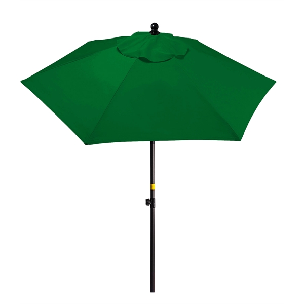 7 foot, 6 panel market umbrella with 2-piece frame with steel... from ASI 76730 Peerless Umbrella Co Inc