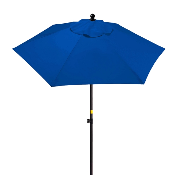 7 foot, 6 panel market umbrella with 2-piece frame with steel... from ASI 76730 Peerless Umbrella Co Inc