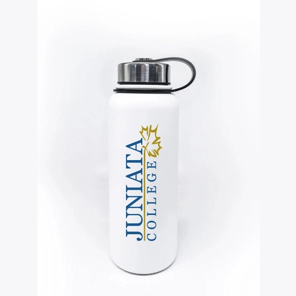 Doubled wall stainless steel, 40 oz. vacuum bottle, leak proof tight... from ASI 40544 Binaco