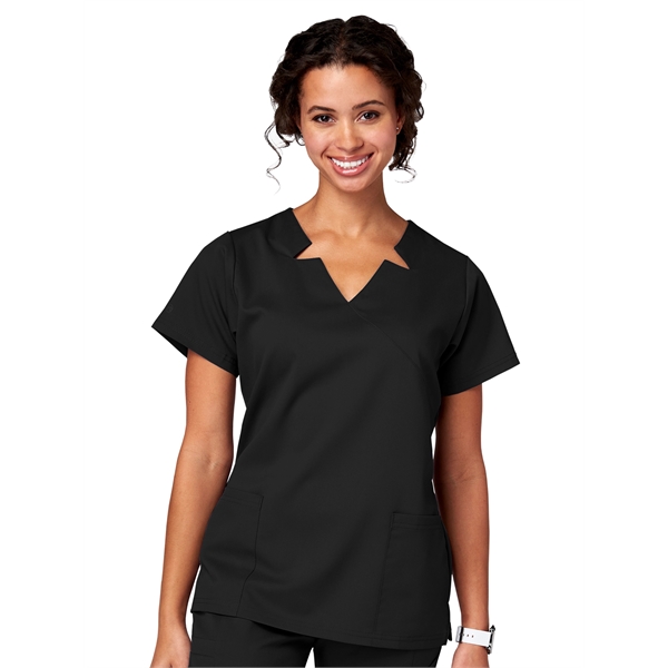 Meta Scrubs Ladies Notch Top... from ASI 86018 Scrub Authority / Uniform Stores