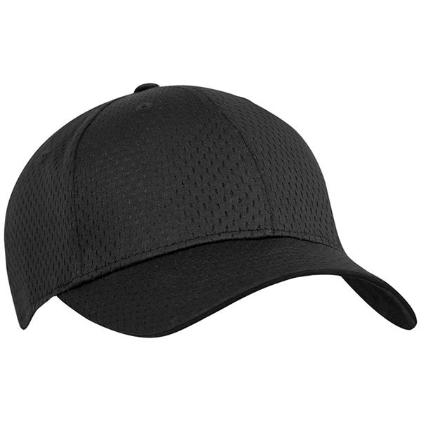 Champion® polyester mesh six-panel ball cap with pre-curved bill and adjustable... from ASI 34063 alphabroder