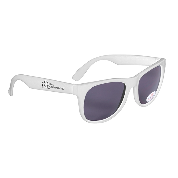 Plastic color pop sunglasses with UV 400 protection.... from ASI 62088 IDProductsource
