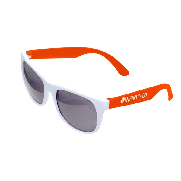 Plastic color pop sunglasses with UV 400 protection.... from ASI 62088 IDProductsource