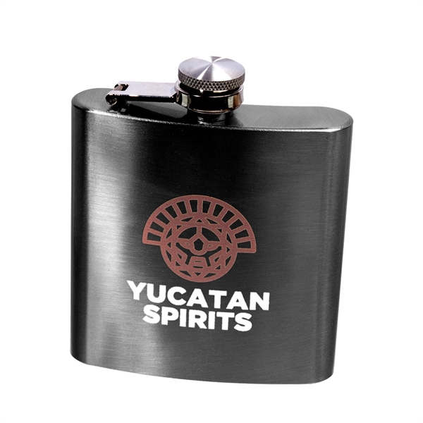 Stay hip with the Lazio Stainless Steel Flask. Featuring 6 oz.... from ASI 62088 IDProductsource